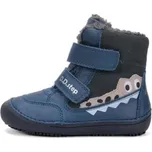 D.D.step Barefoot zimní obuv W063-52415 Bermuda Blue EUR 29