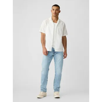 Pánské džíny GAP Pánské Džíny Straight GapFlex GAP Modrá 32/34 (2439472)