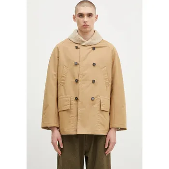 Dámský kabát Oboustranný kabát Universal Works 31107.SAND béžová 80X, vel. XL