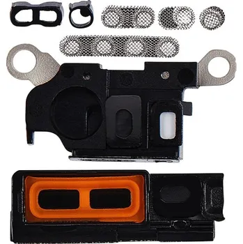 Mřížka na reproduktor / mikrofon iPhone 15 Pro - modrá titanová - sada 5 ks IPH1379