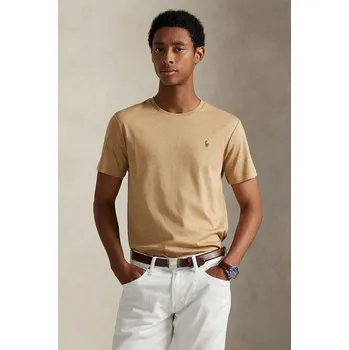 Pánské tričko Bavlněné tričko Polo Ralph Lauren 710740727 béžová 08A, vel. L