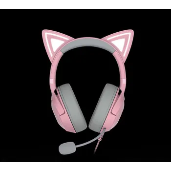 Sluchátka Razer Kraken Kitty V2 Quartz Ed. RZ04-04730200-R3M1