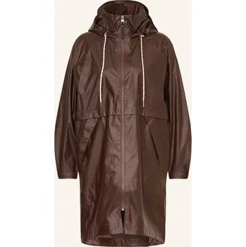 Dámský kabát Varley Pláštěnka Kirsten, tmavě hnědá