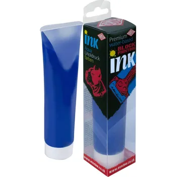 Výtvarná barva Barva na linoryt 100ml ESSDEE Barva: Pruská modrá