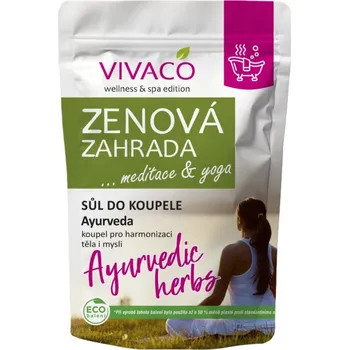 Koupelová kosmetika Sůl do koupele Zenová zahrada 1kg