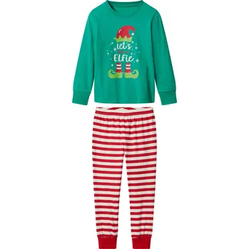 Chlapecké pyžamo lupilu® Chlapecké vánoční pyžamo (zelená, 122/128)