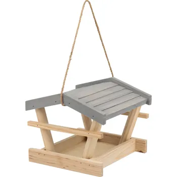 Krmítko pro ptáka zoofari® Krmítko pro ptáky / veverky (šedá)