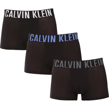 Boxerky 3PACK pánské boxerky Calvin Klein černé (NB3608A-ZDM) M NB3608A-ZDM Možnost vrácení zboží ZDARMA do 120 dnů!