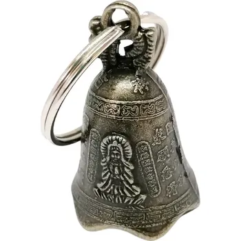 Zvonek štestí malý mosazný, 4 x 2,5 cm