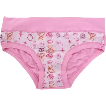 Dívčí kalhotky s potiskem medvídků Emy Bimba B2972 barbie velikost 6