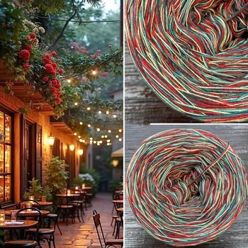 Příze Příze Čarovné klbko, (4n), 750m, Colorful - 093