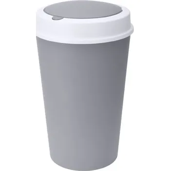 Odpadkový koš EXCELLENT HOUSEWARE Odpadkový koš výklopný 25 l AURORA šedá KO-Y54231160seda