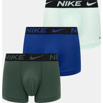 Pánské spodní prádlo Spodní prádlo Nike 3-pack 0000KE1156.MM zelená 78X, vel. XL