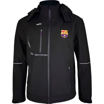 Pánská větrovka FC Barcelona Bunda FC Barcelona, softshell, černá Velikost: XL