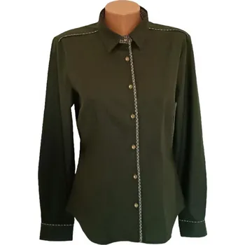 Dámská košile Dámská halenka s dlouhým rukávem UNI flanel 192124 LUKO: 46