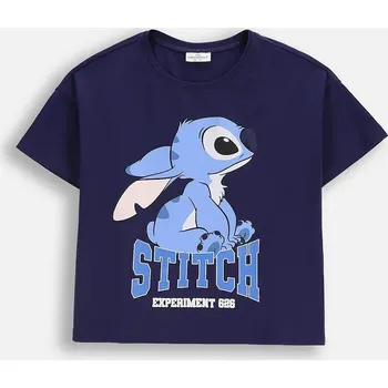 Chlapecké tričko Dětské bavlněné tričko Coccodrillo ZC5143202LGD námořnická modř 59X, vel. 164