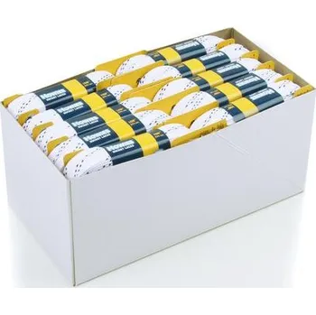 Bílé textilní tkaničky 213 cm Howies | 24 kusů