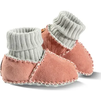 Dámské pantofle Dětské kožešinové capáčky Fellhof BALU Velikost: 22, Barva: růžová