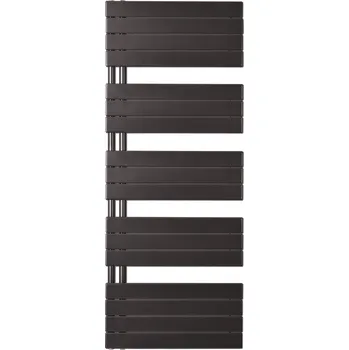 Radiátor Thermal Trend DHR 750 x 1510 kombinovaný topný žebřík DHR 750/1510 antracit/černá Barva: Antracit, Varianta: Levá