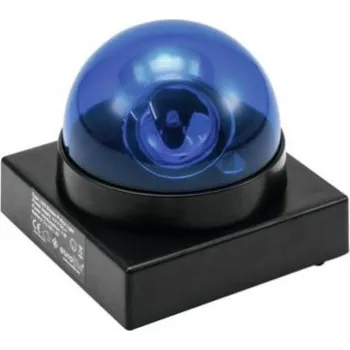 Žárovka Eurolite LED policejní maják "BUZZER", modrý