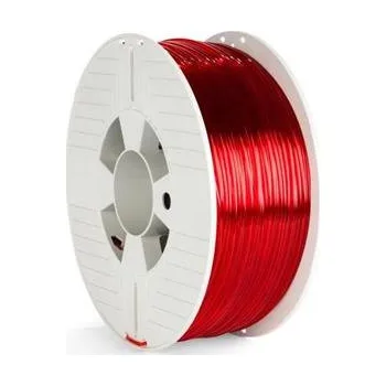 Filament Verbatim filament PET-G 2.85mm, 123m, 1000g, červený průhledný 55062