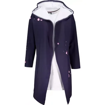 Dámský svetr Dámský kardigan premium ALTISPORT VOJ/ALW077MI07 TMAVĚ FIALOVÁ - RŮŽOVÁ XL-XXXL