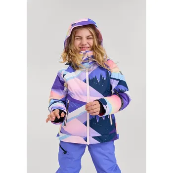 Dívčí bunda Dívčí zimní lyžařská bunda Reima Posio fialová 158