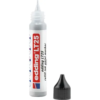 Inkoust pro lakové popisovače Edding EcoLine LT25, stříbrný