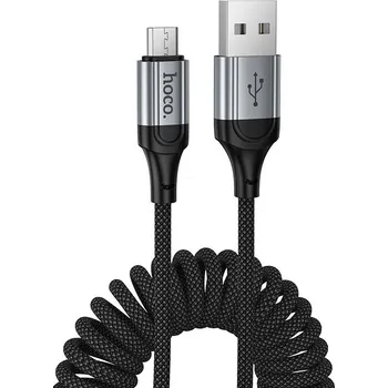 Kabel USB A na Micro USB Hoco 2,4A 1,5 M X121 černý