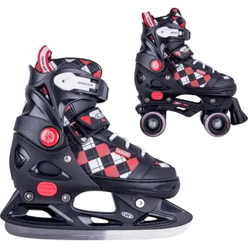 Kolečkové brusle Worker Trekové brusle 2v1 Denel (Velikost: XS (29-32))