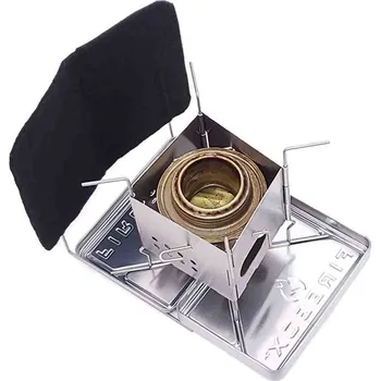 Turistický vařič Firebox Outdoors Turistický vařič DŘÍVKÁČ Firebox Gen2 Titanium Nano Ultralight Stove X-Case KIT