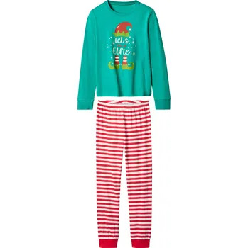 Dívčí pyžamo esmara® Dívčí vánoční pyžamo (zelená, 158/164)
