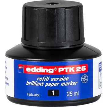 Inkoust pro fixy na papír Edding PTK25, černý