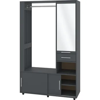 Předsíňová stěna Slevadoma Předsíňová stěna HERMES Barva: Antracit