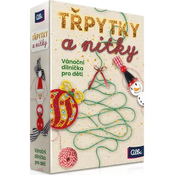 kreativní sada Třpytky a nitky - Vánoční dílnička