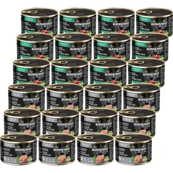 Krmivo pro kočku DOLINA NOTECI Super Rafi Cat P&F Mix chutí pro sterilizované kočky 24x185g