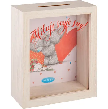 Pokladnička Rámová pokladnička Me to You - Miluji sny