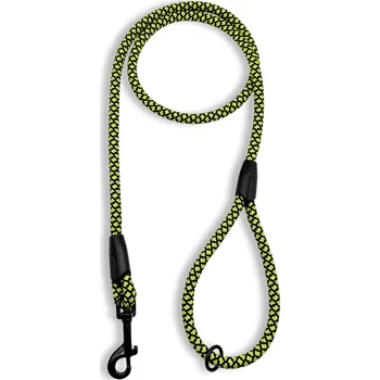 Vodítko pro psa PafDog® Klasické vodítko s poutkem na ruku, 8mm, 5 délek, extra pevné ŽLUTO-ČERNÉ DÉLKA VODÍTKA: 1.5 metru