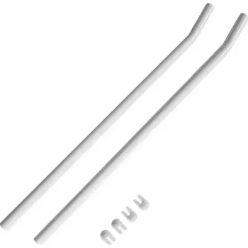 RC náhradní díl OMP M5 ližiny - bílé