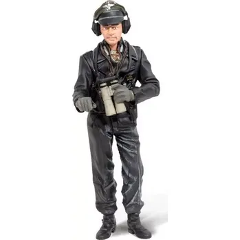 RC model tanku TORRO 1/16 figurka stojícího německého kapitána Michaela Wittmann z 2 sv. války, ručně malovaný