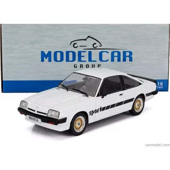 autíčko Mcg Opel Manta B Sport 1980 1:18 Bílá