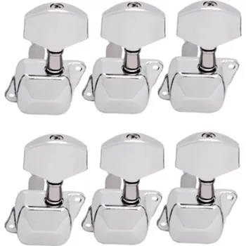 Klasická kytara 6 ks Ladicí mechaniky Y-02 Polouzavřené ladicí kolíčky na kytarové struny Kovové hlavice s převodem 1:15 Stabilní ladění pro akustickou kytaru