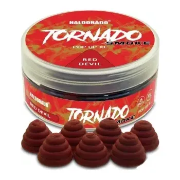 Boilies HALDORADO Tornado Smoke Pop Up XL Red Devil 30g 15mm