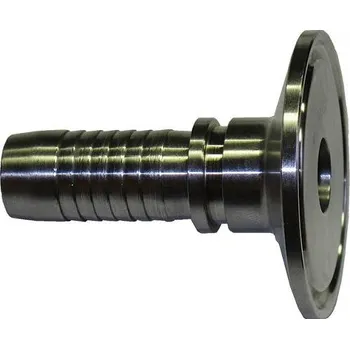 CLAMP 316L, TRN SE ZÁMKEM DIN 2817 - zářezný trn 50 mm (2") hrdlo, Clamp 77,5 mm