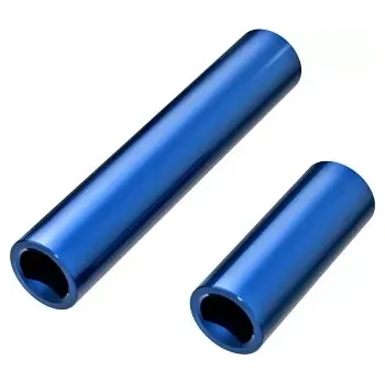 RC náhradní díl Traxxas hřídel centrální samice hliníková modře eloxovaná