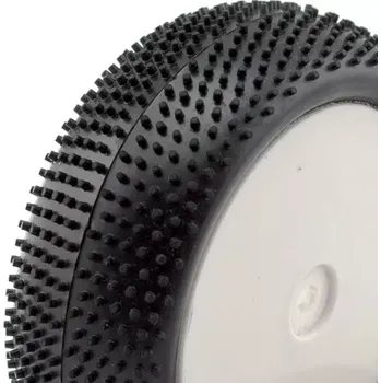 RC náhradní díl HOBBYTECH Přední nalepené Off Road 1/10 gumy, mini špunty, 2 ks.