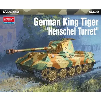 Plastikový model Corfix Model Kit tank 13423 - German King Tiger "Henschel Turret" (1:72)
