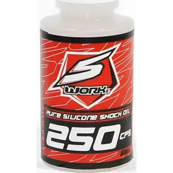 RC náhradní díl SWORKz silikonový olej tlumičů 250Cps, 60ml, 1 ks.