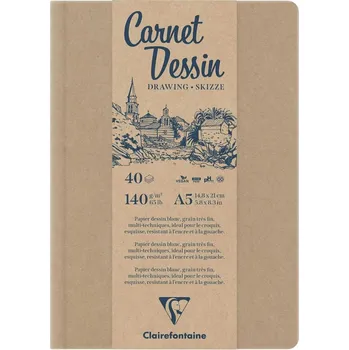 Clairefontaine Kraft Skicář 40 A5 140 g