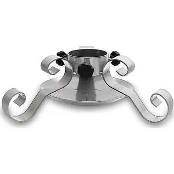 Stojánek na vánoční stromek Stojan na vánoční stromek, kovový, průměr 46 cm, stříbrná